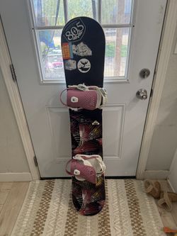 Roxy Snowboard 139w/Union Bindings