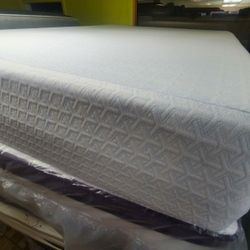 Mattress And Box Spring Queen Size 