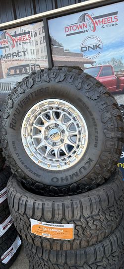 17s KMC wheels tires new 6lug Chevy Gm