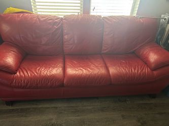 Red couch