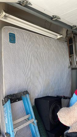 Free cal king box spring and mattress