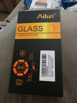 3-pack of brand new, still sealed in the box, tempered glass screen protectors for iPhone 14 or iPhone 14 Pro.