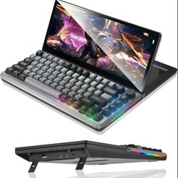 Keyboard with Touchscreen Monitor Foldable & SSD Slot - Brand New Unused 