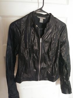 Kate & Mallory faux leather jacket