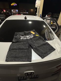 Awful lot of cough syrup jorts medium/large