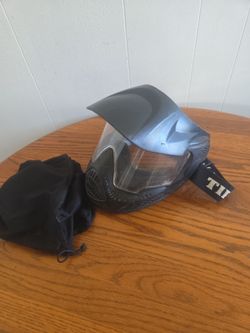 Tippman mask with cloth cover