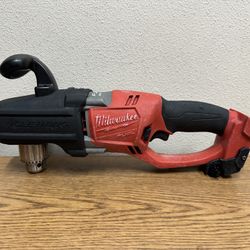 Milwaukee 2707-20 M18 FUEL 18V Lithium-Ion Brushless Cordless 1/2 in. Hole Hawg Right Angle Drill (Tool-Only)