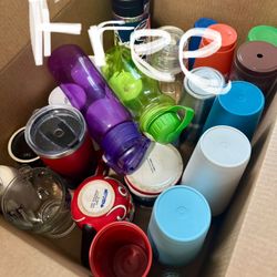 Free Cups, Glasses, Water Bottles
