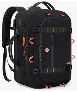 40L Travel Backpack – 17.3” Laptop Carry-On, TSA Approved, Water Resistant
