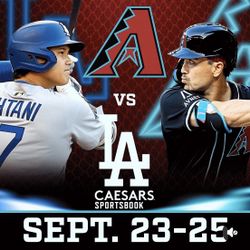 Dodgers Diamondbacks Dbacks Los Angeles Arizona 