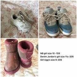 Kids Shoes Bundle – New Balance, Jordan, UGG
