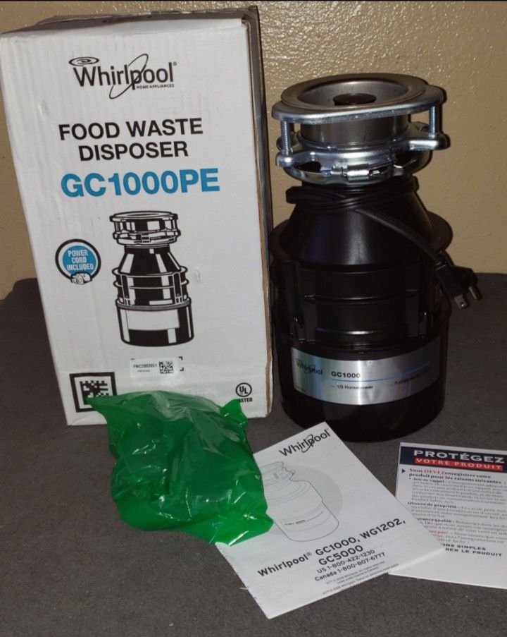 $139 garbage disposal with installation included