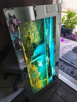 vintage motion picture mirror