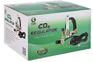 Titan Controls Carbon Dioxide (CO2) Regulator for 120V Controllers & Timers