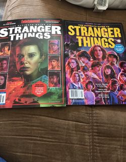 STRANGER THINGS MAGAZINES BRAND NEW