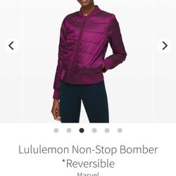 Lululemon Reversible Bomber Jacket