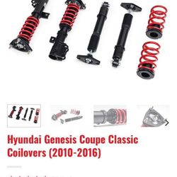 Hyundai Génesis Coupe Classic Coilovers