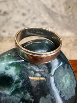 10k white gold ring