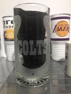 Colts 26 Oz Glass Beer mug