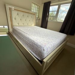 Beige Bedroom Set For Sale