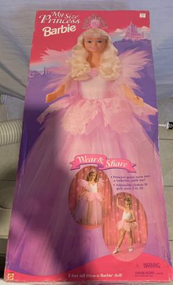 Collectible 3 foot Barbie