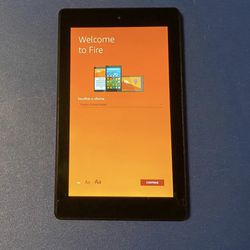 Amazon Kindle Fire HD 7” 4th Generation, 8GB, Wi-Fi, Black, Tested