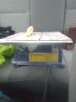 7" Wet Tile Saw 
