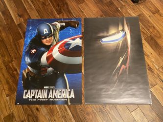 Iron Man And Captain America Posters