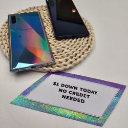 Samsung Galaxy Note 10 Plus 256GB - Pay $1 DOWN AVAILABLE - NO CREDIT NEEDED