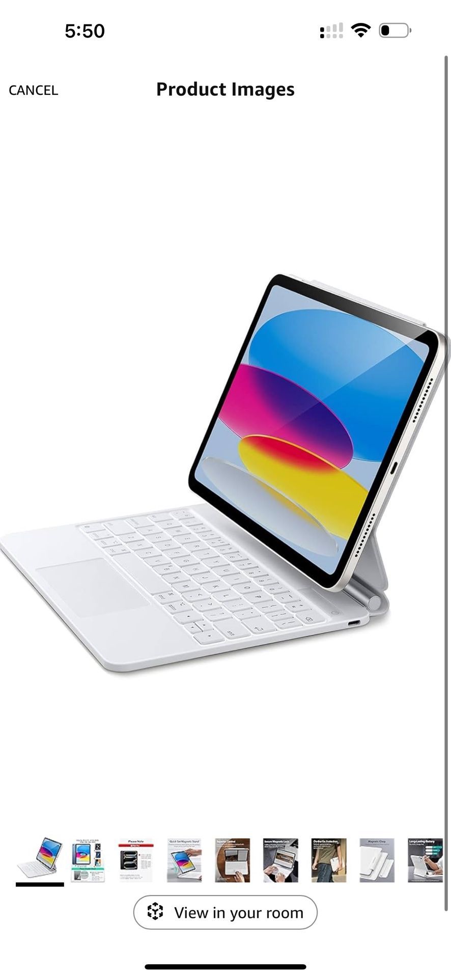 Apple Magic Keyboard & Case For iPad A16 And 10 Gen