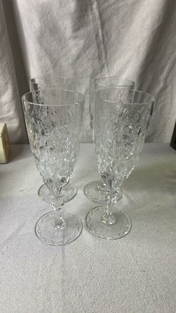 Rogaska Gallia Iced Tea Glasses