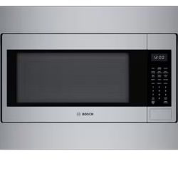 Bosch 300 Series 2.1 cu. ft. Built-In Microwave in Stainless Steel
