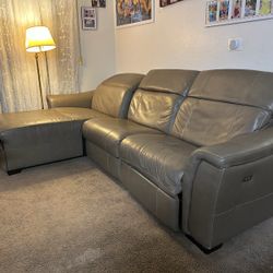 Sectional Leather Couch 