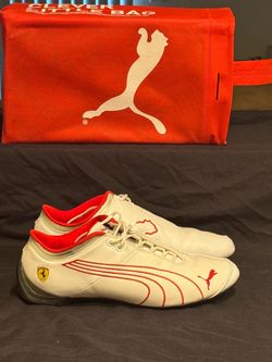 Red Puma Men’s sneakers size 10 Ferrari gear