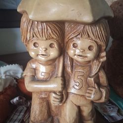 Vintage  Girl And Boy