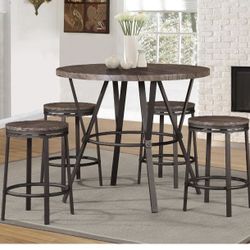 Outdoor Table With Stools 