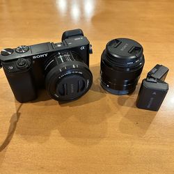 SONY A6000 BUNDLE