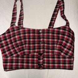 Plaid Tank