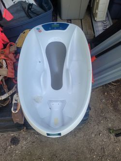 Aqua scale digital babybath