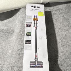 Dyson V15 Detect Total Clean Extra Cordless Stick Vacuum, Bagless, 60 Min