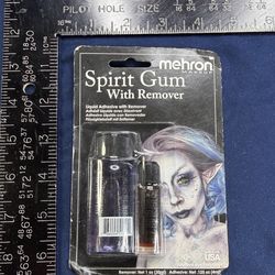 Mehron Spirit Gum With Remover Set New Sealed FX Makeup