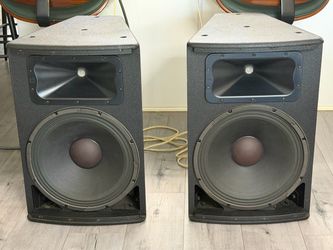 JBL AC2215/95 speakers black 2-way 15” woofer