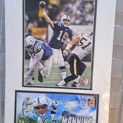 INDIANAPOLIS COLTS PEYTON MANNING RECORD 49TD FRAMED PICTURE NEW RARE