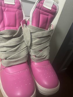 Pink Rick Owen Gebasket Replica