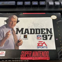 Madden 97 Super Nintendo 