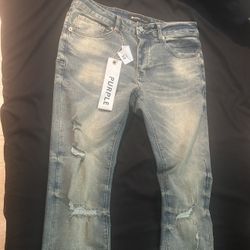 Brand New Purple Brand Jeans Size 32