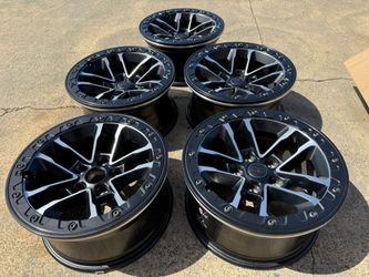 FREE DELIVERY 5x LIKE NEW 2025 Jeep Rubicon 392 Extreme Recon wheels gladiator rims 5x127