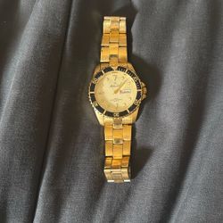 Mathey Tissot gold Toned Watch 
