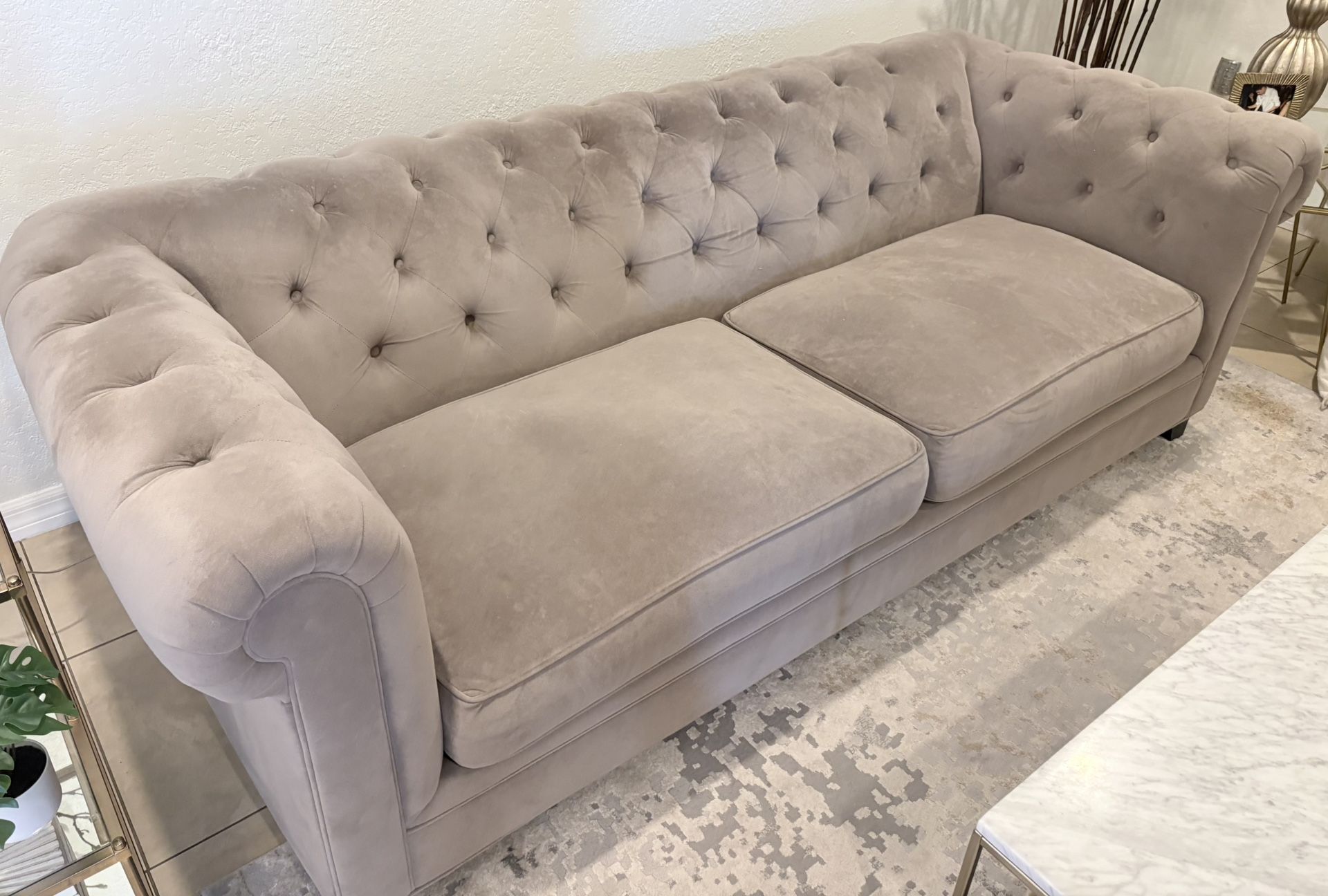 Grey couch