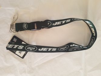 New York Jets Lanyard Keychain